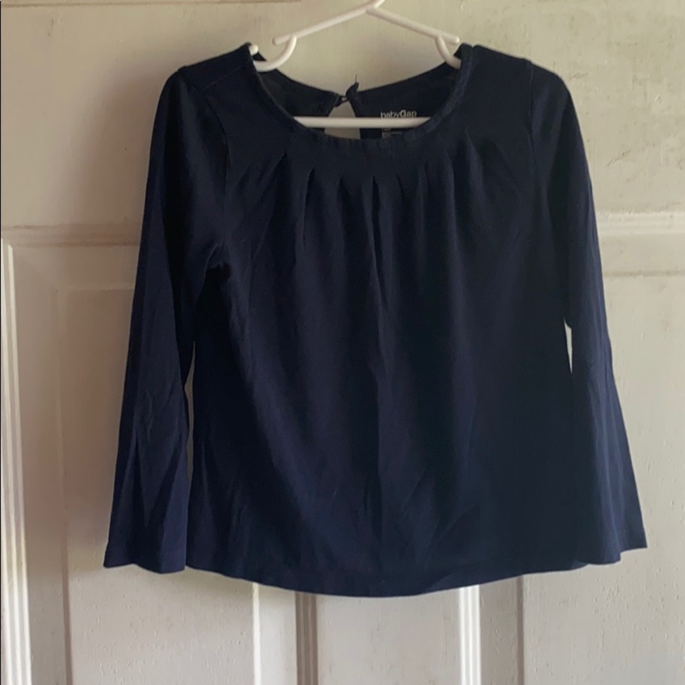 Baby Gap size 4 Navy long sleeve shirt